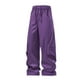thumbnail image 2 of Pantalones largos para hombre, color liso, informales, lisos, a la moda, para exteriores, rectos, cortavientos, de poliéster, 2 of 6