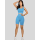 thumbnail image 4 of Conjunto Deportiva Mujer Short Y Blusa Stretch Fit Push Up UNITALLA, 4 of 5