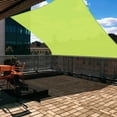 thumbnail image 2 of Yescom 16x16 Ft 97% UV Block Square Sun Shade Sail HDPE Canopy Patio Garden Pool Yard, 2 of 10