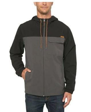 Voyager - Voyager Men’s Windbreaker Jacket, Grey/Black, Medium - NEW ...