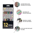thumbnail image 5 of 1 Set Kid's Metallic Colored Pencil Wooden Drawing Pencil 12 Colors Pencils, 5 of 5