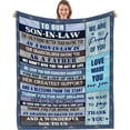 thumbnail image 1 of LHSHID Grandpa Gifts from Grandchildren Blanket Fathers Day Birthday Gifts for Grandfather Christmas Day Best Gifts for Grandpa Blanket for Grandpa Soft and Warm 30x40in, 1 of 6
