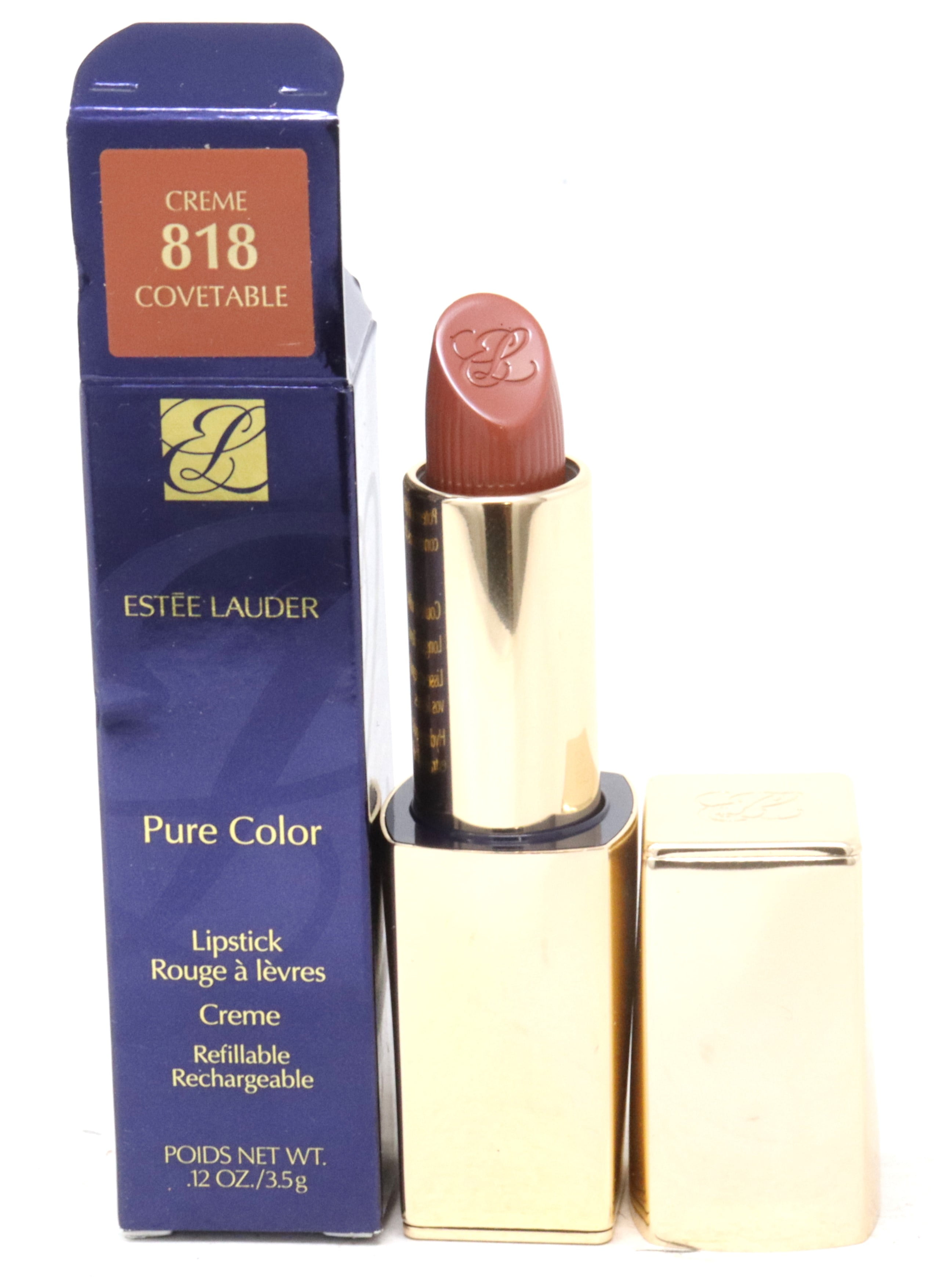 Estee Lauder Pure Color Lipstick 818 Covetable(Creme) 0.12oz/3.5g
