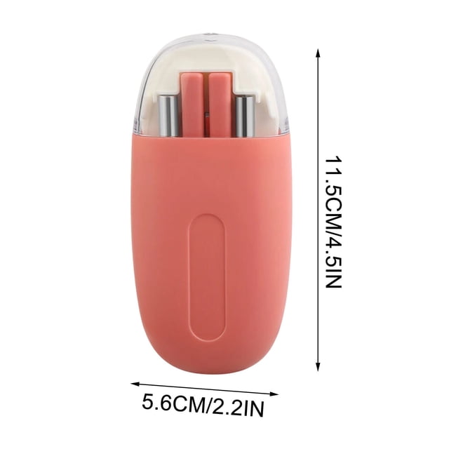 Outside Storage Box 304 Stainless Steel Student Portable Chopstick Spoon Three Piece Cutlery Set with Storage Box