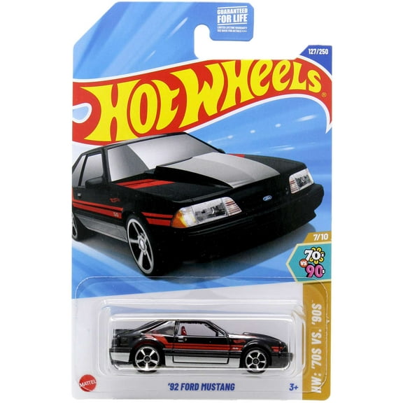 Hot Wheels HW: '70s vs. '90s '92 Ford Mustang Diecast Car