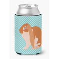thumbnail image 1 of Carolines Treasures BB8136CC English Lop Rabbit Blue Check Can or Bottle Hugger, 1 of 1