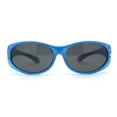 thumbnail image 1 of Polarized Womens 60mm Rhinestone Oval Fit Over Sunglasses Blue Black, 1 of 6