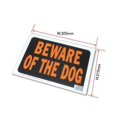 thumbnail image 2 of Hy-Ko Plastic Sign Red 8.5 x 11 In. Beware Of Dog Pack of 10, 2 of 2