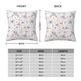 thumbnail image 2 of Pofeuu Cute Koala Print Double-sided plush pillowcase Square Throw Pillow Covers Pillows Cover for Living Room Bedroom Sofa Couch Cushion Cover（No pillow core）-18"x18", 2 of 7