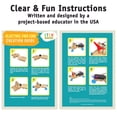 thumbnail image 5 of Propeller Car Kit, 1 Pack, Build a DIY Motorized Fan-Powered Car, Complete STEM Project for Kids with Instructions, Ages 8 and up, 5 of 6