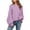 Purple, variant on Dellytop Women's Long Balloon Sleeve Pullover Sweaters