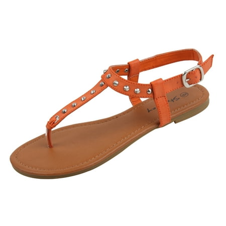 

Starbay Women s Fashion Studded Summer Beach Thong Gladiator Sandals Flats