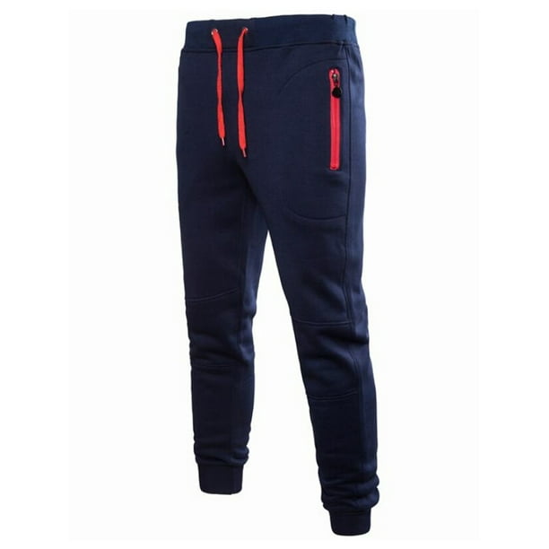 jogging bottoms with zip pockets