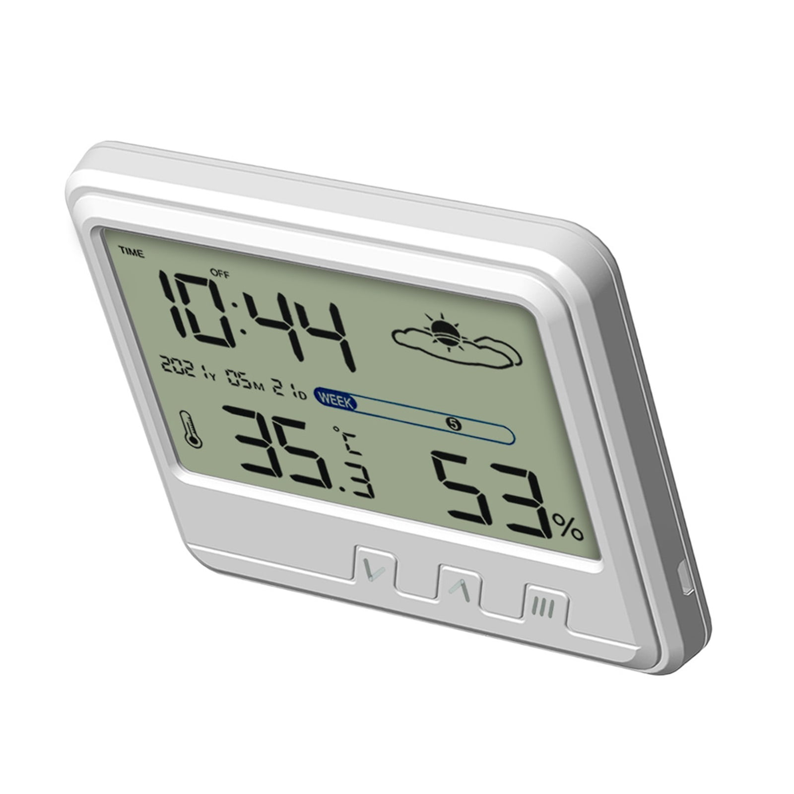 Weather Station Digital Thermometer Hygrometer Sensor Gauge Home Indoor Temperature Humidity Meter