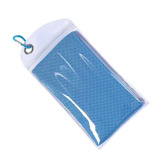 Outdoors Microfiber Travel Towel- Fast Drying Towels for Camping, Travel, Beach, Backpacking, Gym, Sports, and Swimming- Lightweight, Quick Dry and Absorbent ( Sky- blue )