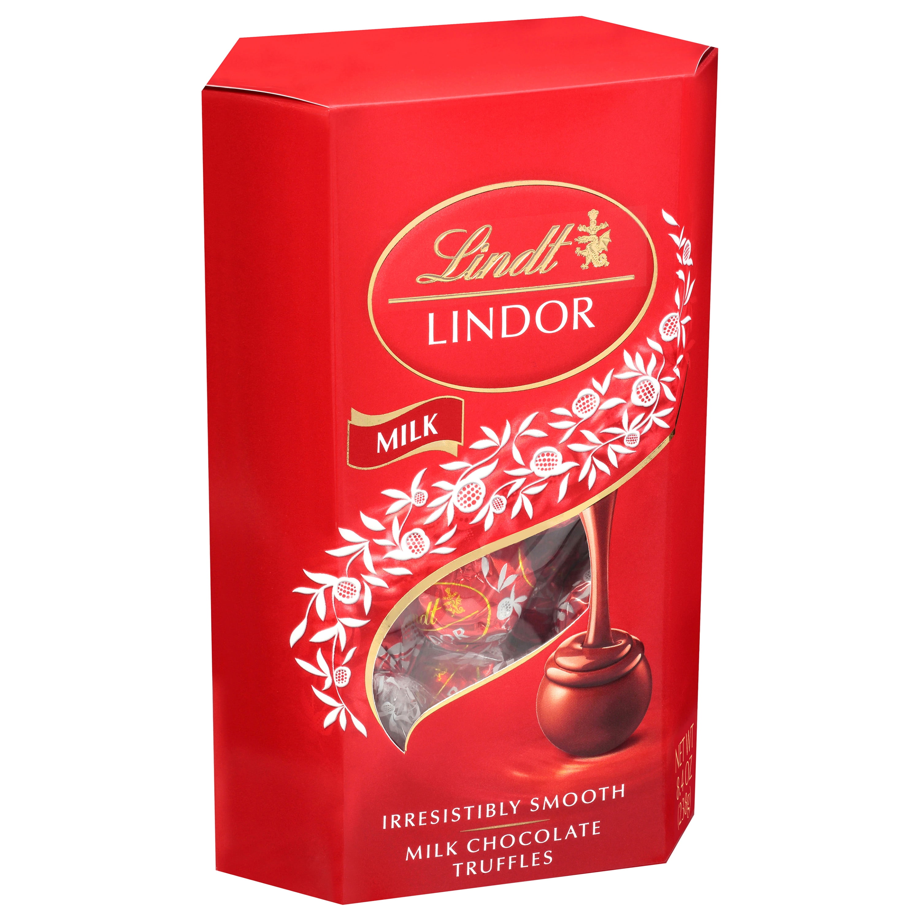 Lindt LINDOR Gourmet Milk Chocolate Truffles, Smooth Melting