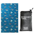 thumbnail image 2 of Toalla de playa de microfibra de secado rápido con bolsa de transporte, toalla súper absorbente, toalla sin arena, para niños, adolescentes, adultos, viajes, gimnasio, campamentos, piscina, yoga,, 2 of 8