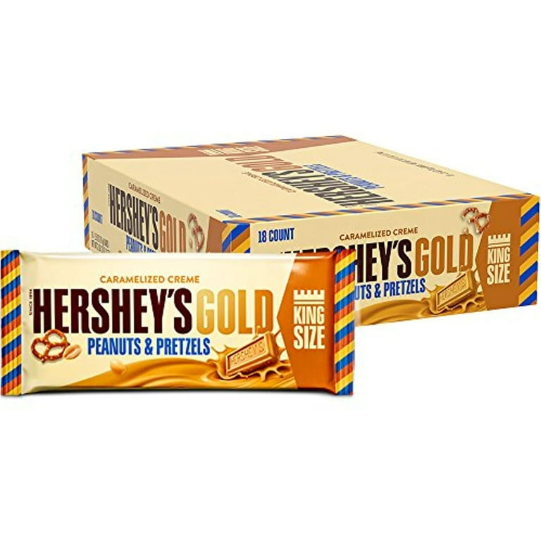 Salty-Sweet Caramelized Bars : HERSHEY'S GOLD