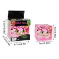 thumbnail image 2 of Ugly Face Spooky Squishy Cube, Slow Rising Stress Relief Fidget Ball with Round Glitter Sequin, Halloween Party Favor, 1 Pack, 2 of 4