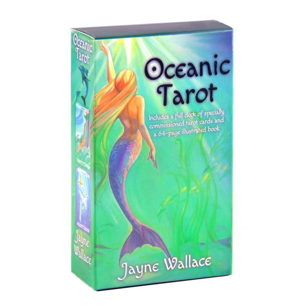 Juego de cartas de adivinación del destino, laberinto, Tarot, oráculo, entretenimiento, una variedad de opciones de Tarot, guía PDF, 78 cartas Fivean unisex