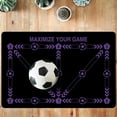 thumbnail image 2 of Sports Football Extra Large Tapis de Sol pour Entraînement, Tapis de Contrôle des Intérieur Insonorisé, Tapis de Football, Tapis Mignon, 2 of 5