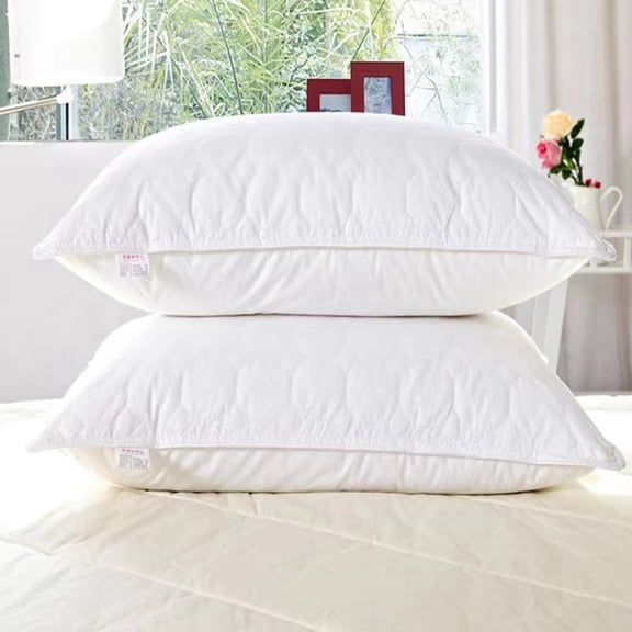 Throw Pillow Inserts 18” x 18 Set of 4 Ultra-Soft Hypoallergenic Square Couch Pillows with Polycotton Filling for Bed, Sofa, Sleeping, Decorating(White)