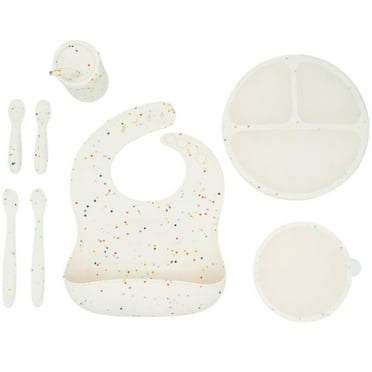 WeeSprout Baby Led Weaning Bundle, Silicone Baby Feeding Essentials, 8-Piece Set