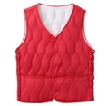 thumbnail image 6 of TaTaai Womens Lightweight Quilted Vest Long Sleeve Solid Color Thermal Slim Fit Puffer Vest for Winter Warmth Layering 1-Pack Gift, 6 of 6