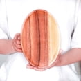 thumbnail image 3 of Oval Acacia Wood Plate, 3 of 5