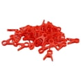 thumbnail image 4 of 50 Pcs Clip de Fixation Réutilisable pour Plantes Grimpantes de Jardin Extérieur pour Tomate Vigne 18mm Rouge, 4 of 7