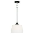 thumbnail image 5 of Capital Lighting 248911AD Presley 12" Wide Semi-Flush Ceiling Fixture - Brass, 5 of 7