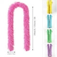 thumbnail image 2 of 5 Pcs Artificial Fluffy Boas Stage Costume Decorations Set 5 Ft Long Feather Boas Colorful DIY Crafts Clothing Accessories for Wedding Birthday Christmas Dance Party Decor (Multicolor B), 2 of 7