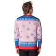 thumbnail image 6 of Ted Lasso Men's Believe Minimalist Fair Isle Ugly Christmas Sweater Knit Pullover, 6 of 6
