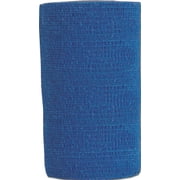 Andover Healthcare Inc-Powerflex Cohesive Bandage- Blue 4 Inchx5 Yard (Case of 18 )