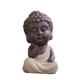 thumbnail image 4 of Adorno Hecho de Té, Bebida Decoración para hogar, Miniatura - Blanco perfecl Pequeña estatua de Buda, 4 of 6