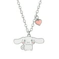 thumbnail image 6 of Sanrio Girls/Tweens Hello Kitty & Cinnamoroll Best Friends Necklace, Set of 2 with BFF Charm, 18", 6 of 7