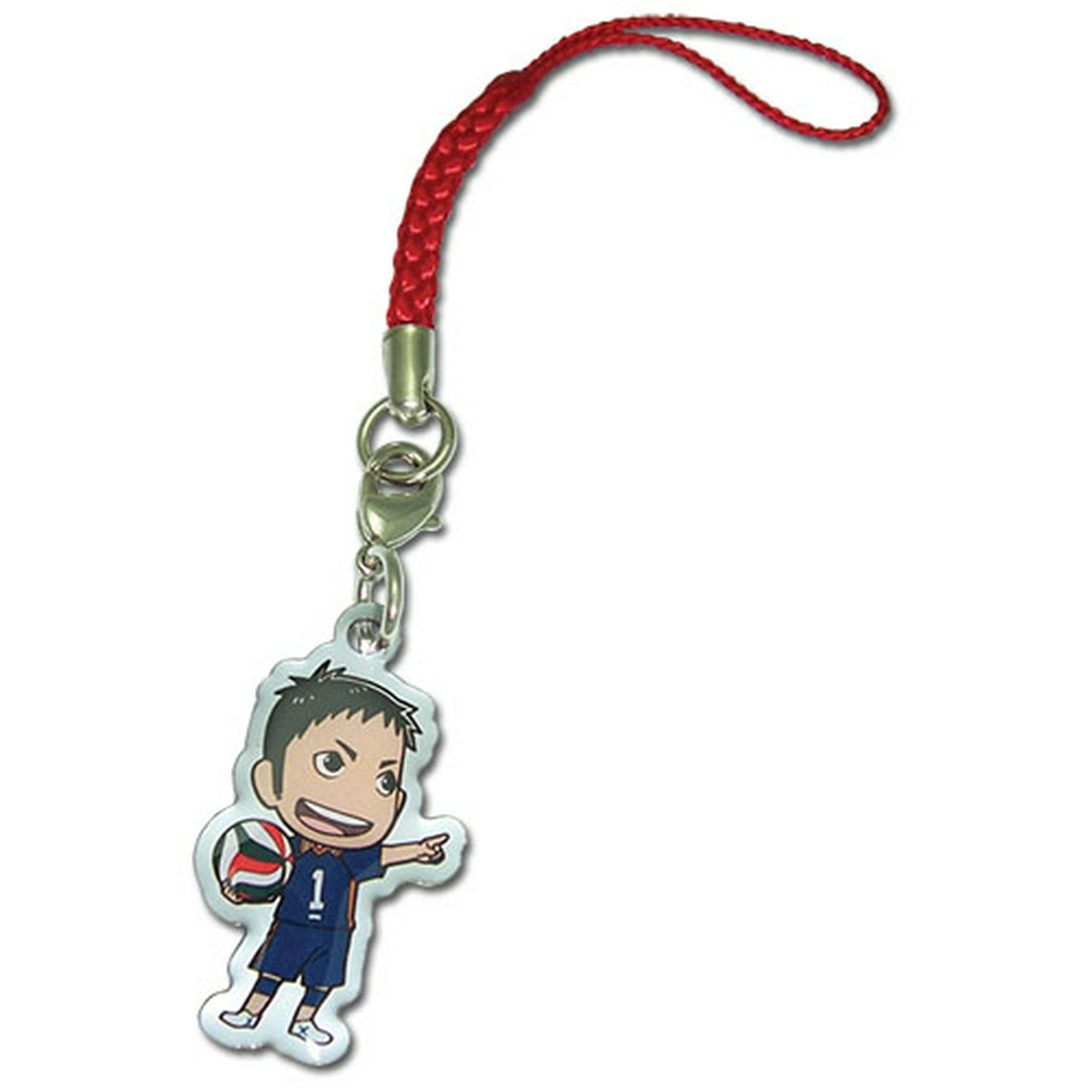 Haikyu!! Daichi Anime Cell Phone Charm Keychain GE-17367