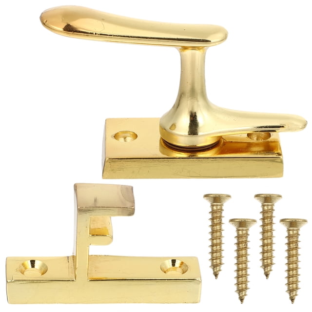 unbranded 1Ud Para Puerta De Madera Acabado Dorado Con Material Premium Antióxido