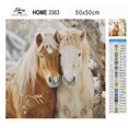 thumbnail image 3 of Loving Horses - Exclusive Premium Diamond Painting Kit, 3 of 5