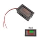 thumbnail image 1 of Medidor De Voltímetro Voltímetro de doble pantalla Indicador de capacidad de la batería Monitor de panel de voltios del automóvil, 1 of 5