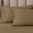 thumbnail image 3 of Superior Egyptian Cotton Deep Pocket 1000 TC Sheet Set, Olympic Queen, Taupe, 3 of 14
