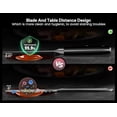 thumbnail image 3 of PIKLOHAS STEAK KNIVES SET OF 4, 4.5", GERMAN/SHARPED EDGE - BLACK, 3 of 5