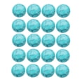 thumbnail image 2 of 20 Piezas de Cabujones Abovedados BLESIY Turquesa Azul 8 Mm Cabujones de piedra, 2 of 8