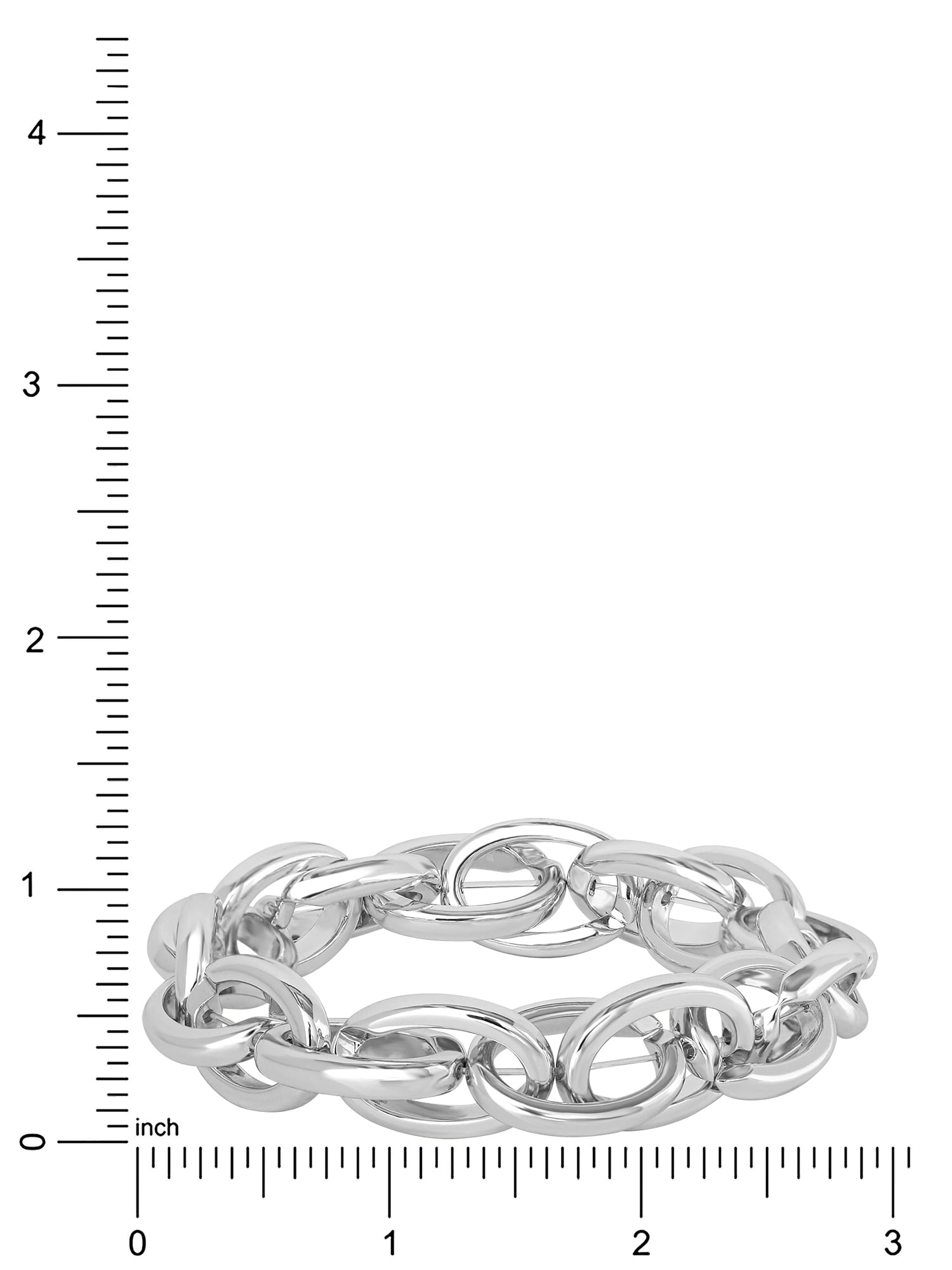 Jessica Simpson Women's Interlocking Link Bracelet