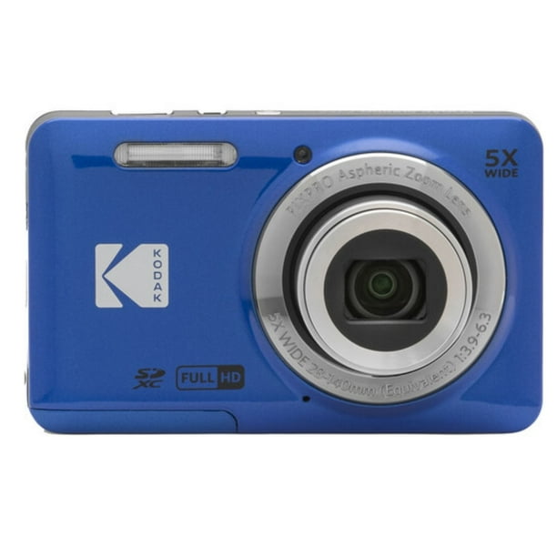 KODAK PIXPRO FZ55 デジタルカメラ 16MP SD16 GB付き KODAK PIXPRO FZ55-BK 16MP Digital Camera 5X Optical Zoom 28mm Wide