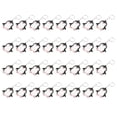 thumbnail image 1 of IDEANATEGRATE 40Ud Llaveros De Pingüino Resistentes Con Llamativo Para Y Uso Diario, 1 of 8