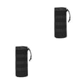 thumbnail image 1 of Greeniant Bolsa de transporte de botella de agua táctica Bolsa de transporte de hidratación al aire libre Negro 2piezas, 1 of 1
