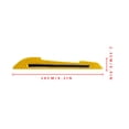 thumbnail image 4 of ziyahi 2pcs Car 3D Reflective Strip Rearview Mirror Protector Sticker Door Side Mirror Reflective Guard Decal, Yellow, 4 of 9
