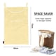 thumbnail image 5 of Bolsa Oxford duradera para la colada, cesta de tela sobre la puerta con ganchos, para baño, almacenamiento, pared, armario, 75x50 cm Ormromra 2035383-1, 5 of 8