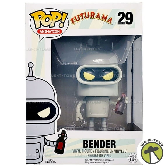 Pre-Owned Funko POP Television Futurama Bender 29 Vinyl Figure